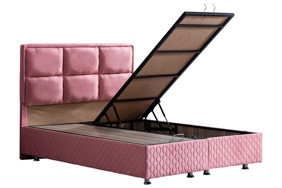 Grand Baza Başlık Seti 150 x 200 - Pembe