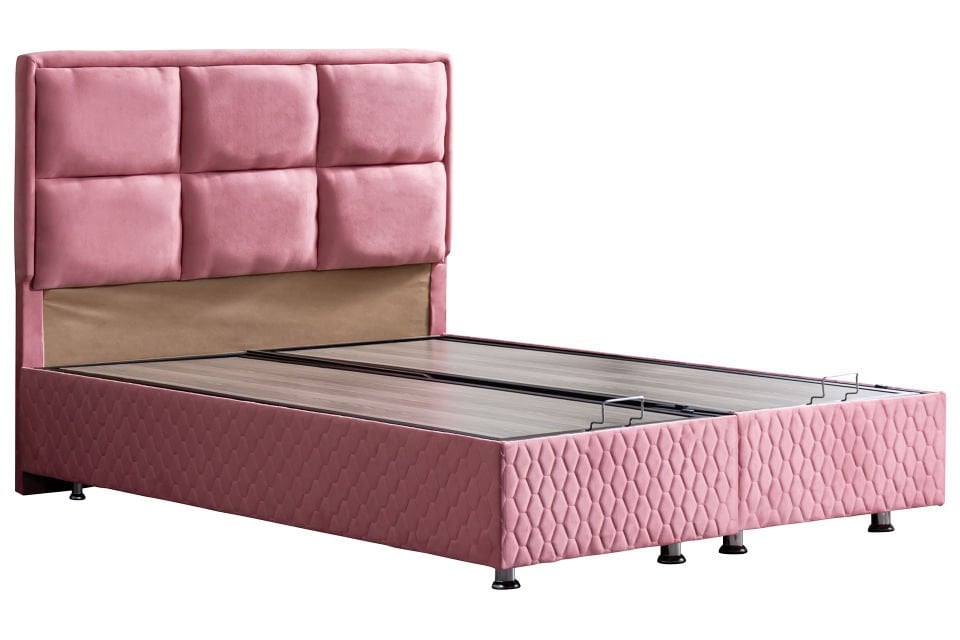 Grand Baza Başlık Seti 160 x 200 - Pembe