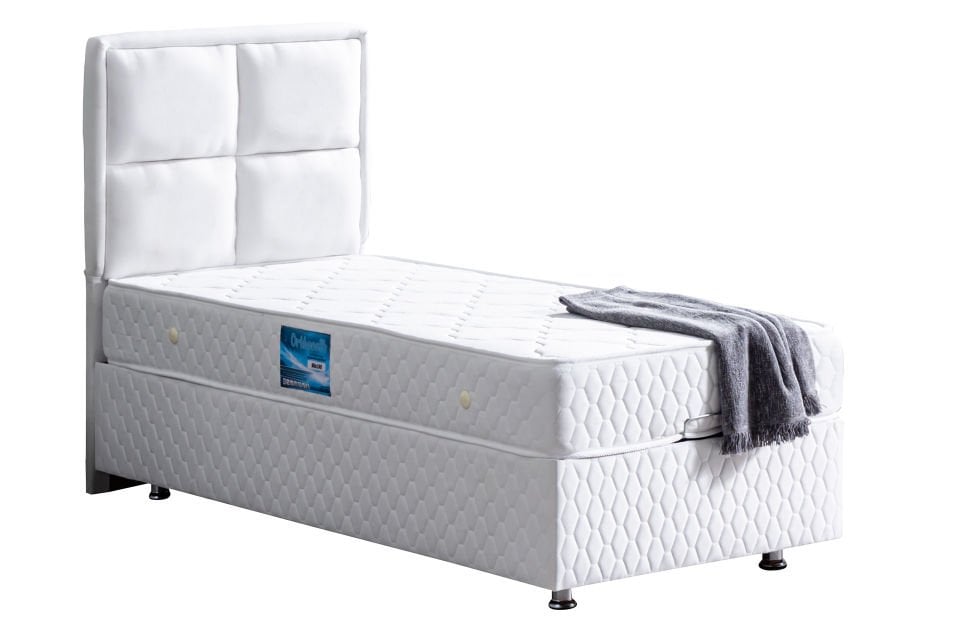Grand Baza Başlık Ortho Soft Yatak Seti 90 x 200 - Beyaz