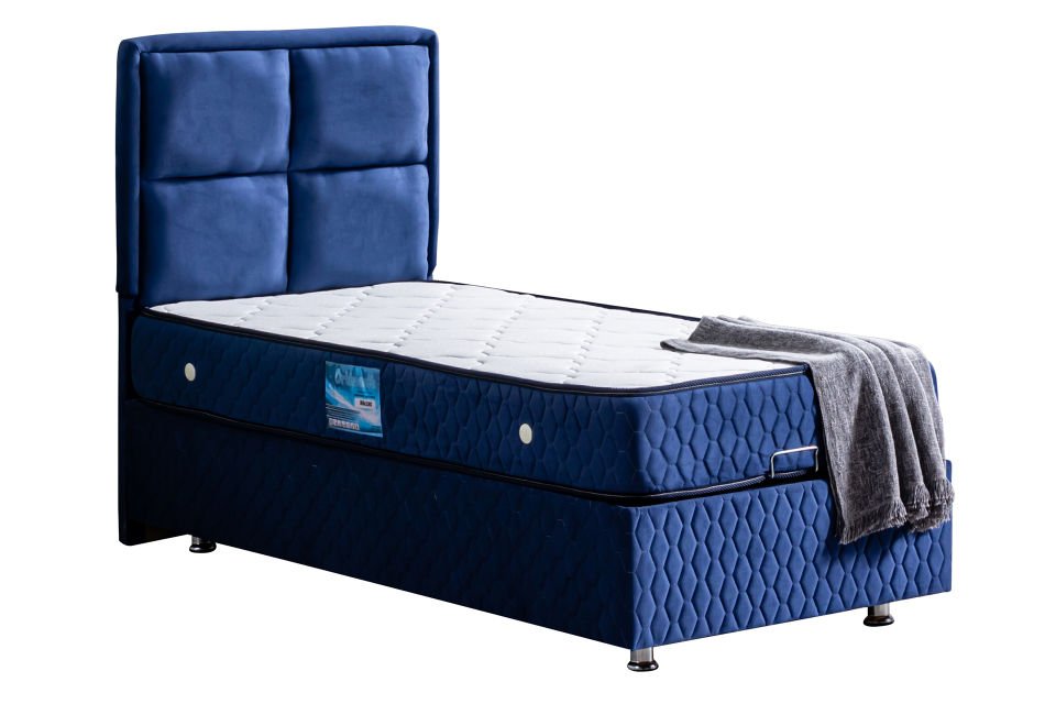 Grand Baza Başlık Ortho Soft Yatak Seti 90 x 190 - Lacivert