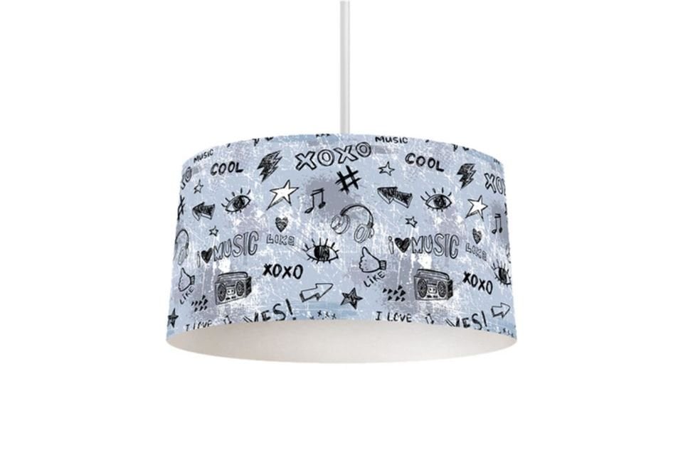 Konteyner Çocuk Odası Takımı Uyumlu Dijital Baskılı Sarkıt Avize