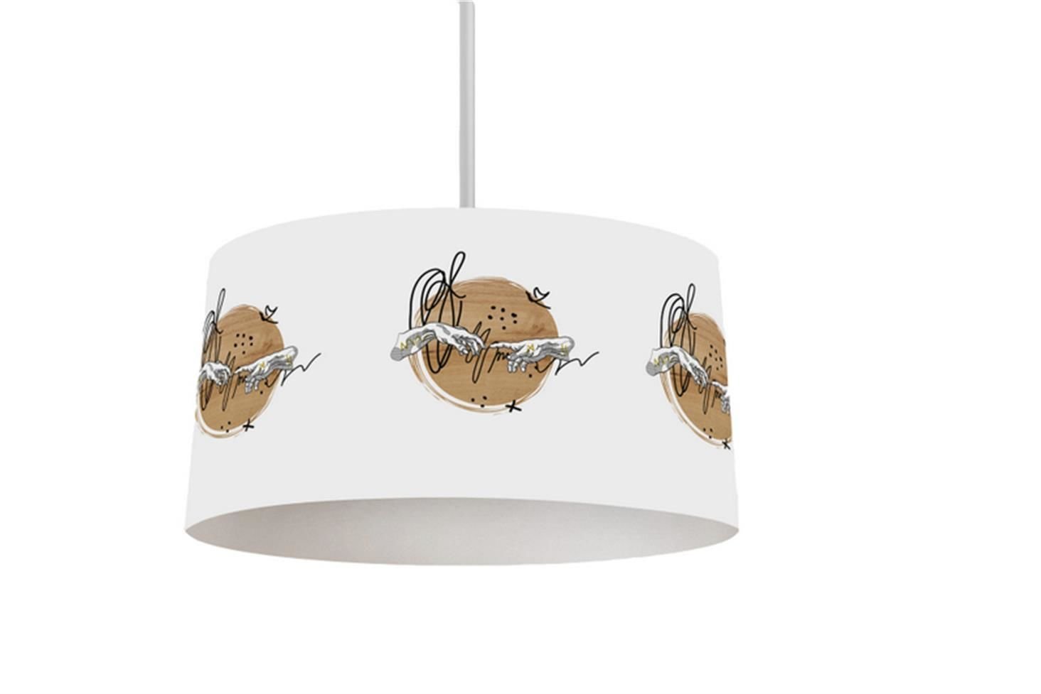 Pallet Genç Odası Takımı Uyumlu Dijital Baskılı Sarkıt Avize