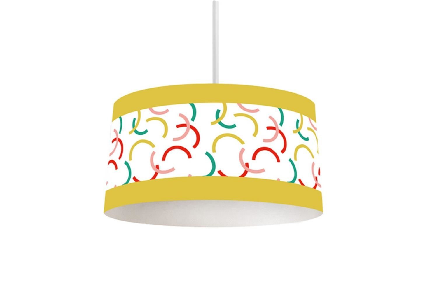 New Line Genç Odası Takımı Uyumlu Dijital Baskılı Sarkıt Avize