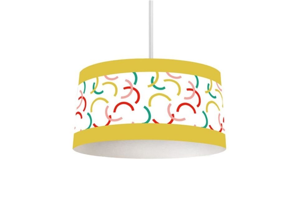 New Line Genç Odası Takımı Uyumlu Dijital Baskılı Sarkıt Avize