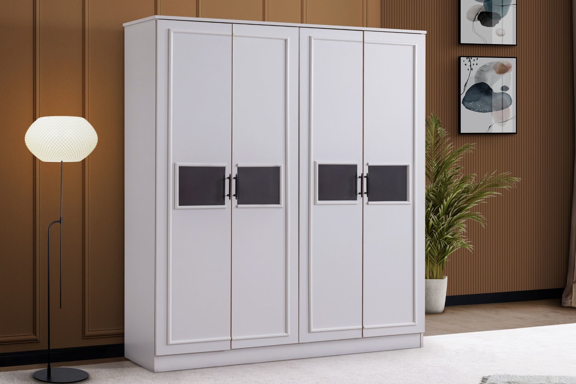 Ada 4 Kapaklı Gardırop