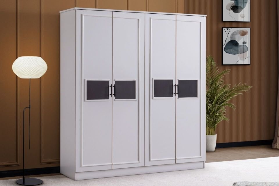 Ada 4 Kapaklı Gardırop