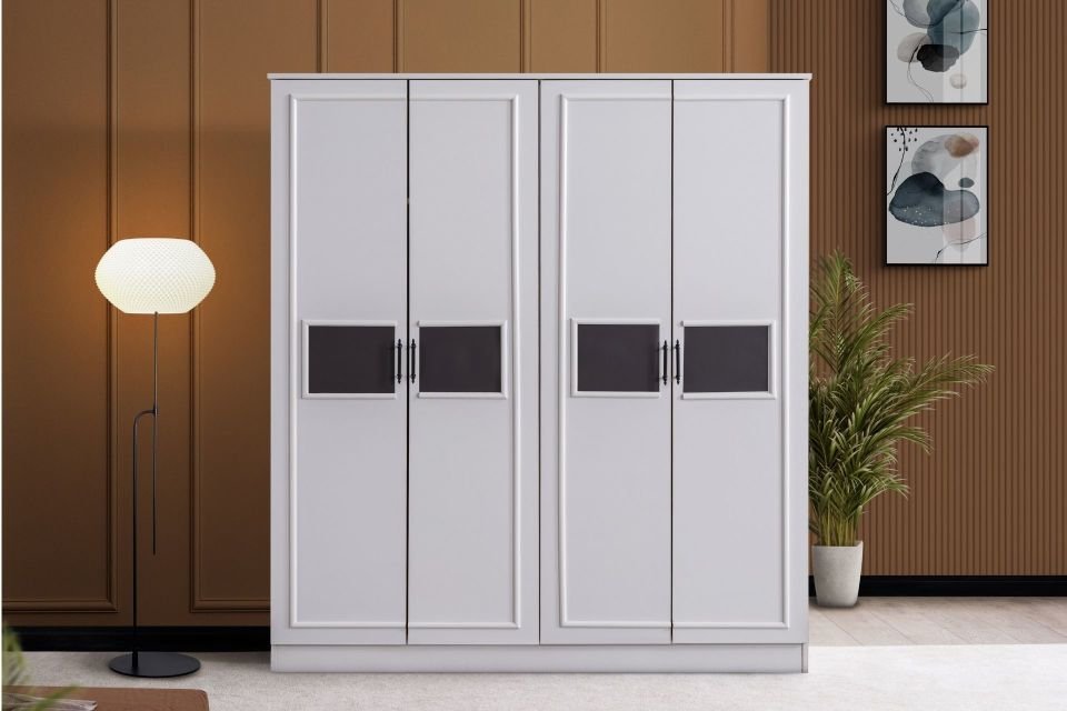 Ada 4 Kapaklı Gardırop