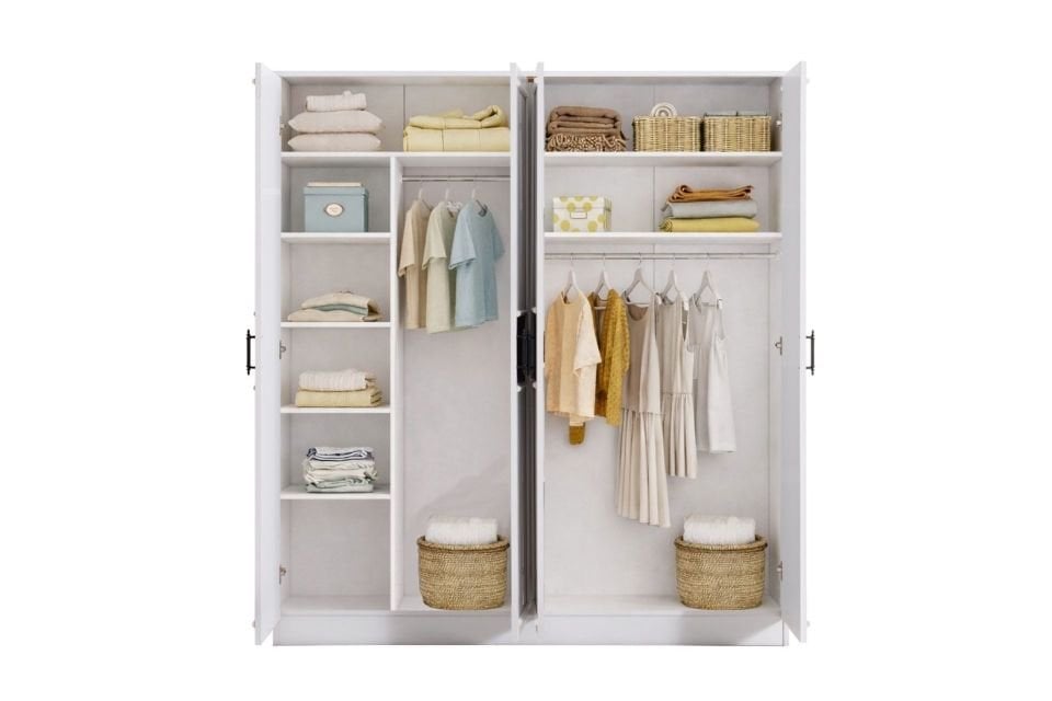 Ada 4 Kapaklı Gardırop