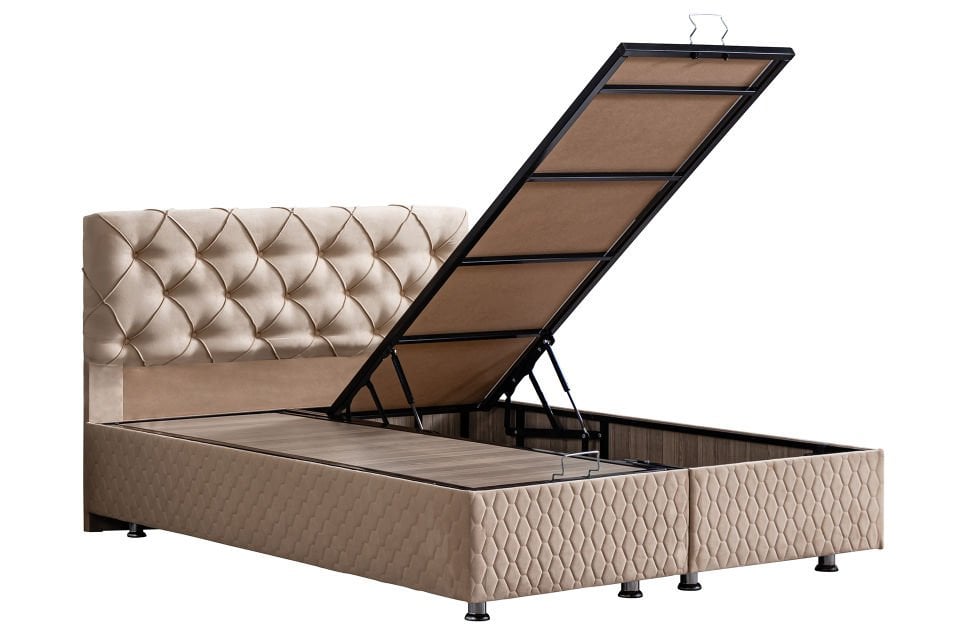 Vita Baza Başlık Seti 150 x 200 - Bej
