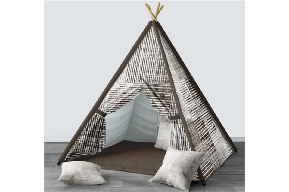 Country Genç Odası Takımı Uyumlu Dijital Baskılı Minderli Oyun Çadırı