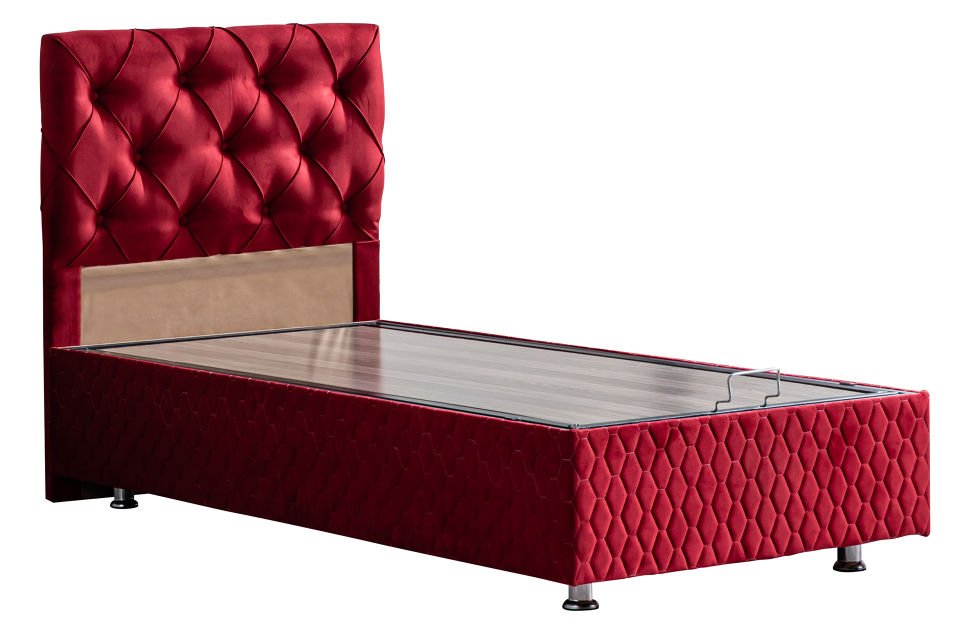 Vita Baza Başlık Seti 90 x 200 - Bordo