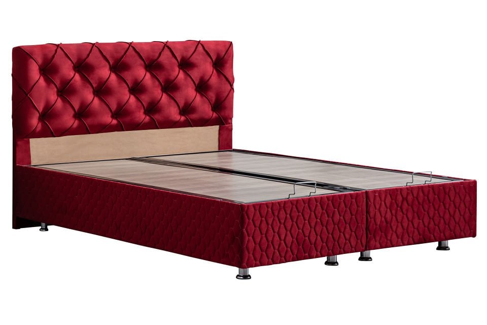 Vita Baza Başlık Seti 140 x 190 - Bordo