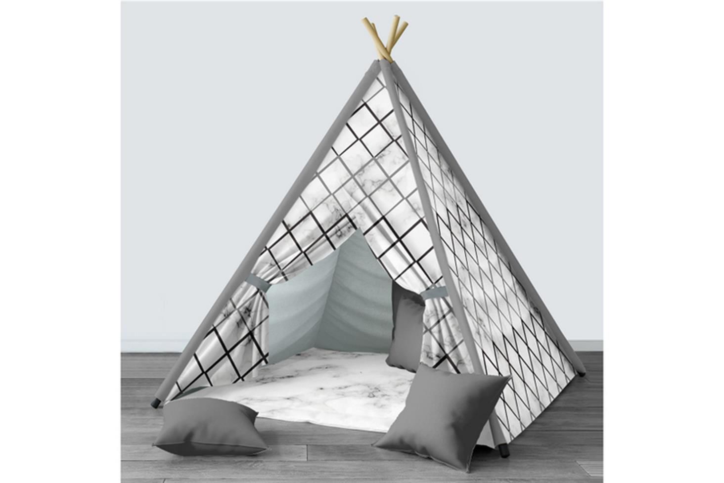 Doğa Çocuk Odası Takımı Uyumlu Dijital Baskılı Oyun Çadırı