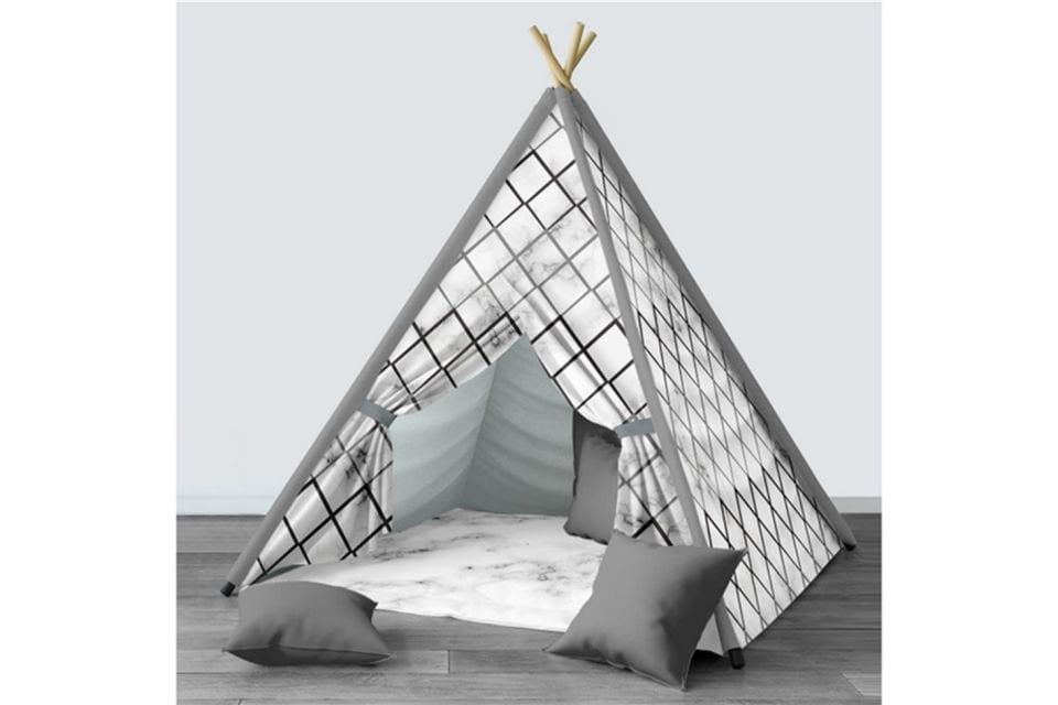 Doğa Çocuk Odası Takımı Uyumlu Dijital Baskılı Oyun Çadırı