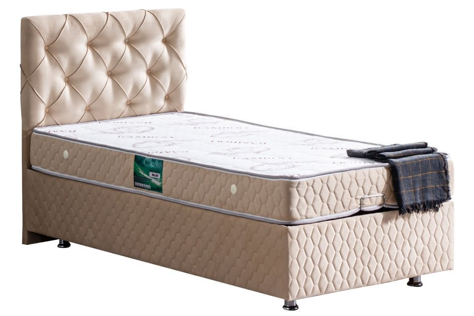 Vita Baza Başlık Comfort Yatak Seti 100 x 200 - Bej