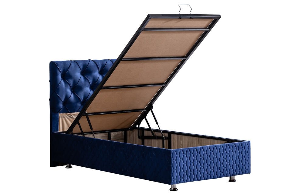 Vita Baza Başlık Comfort Yatak Seti 90 x 200 - Lacivert