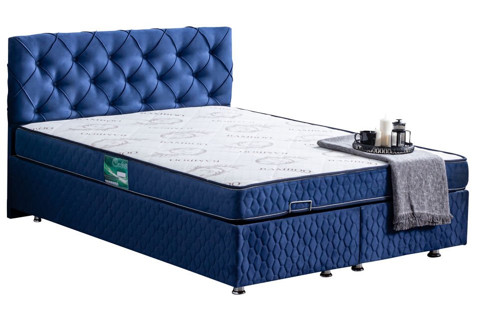 Vita Baza Başlık Comfort Yatak Seti 180 x 200 - Lacivert