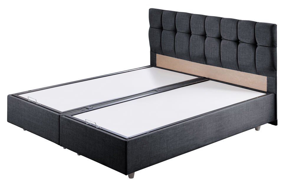 Berlin Baza Başlık Seti 150 x 200 - Antrasit