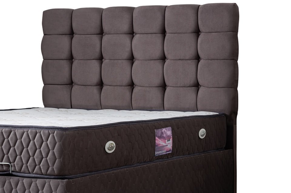 Duke Baza Başlık Deluxe Yatak Seti 160 x 200 - Antrasit