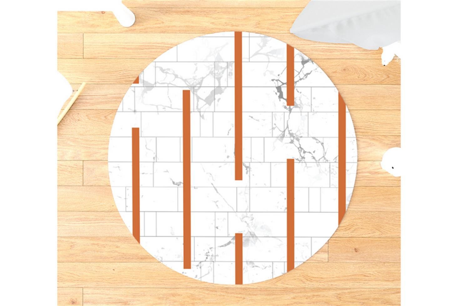 Planör Çocuk Odası Takımı Uyumlu Yuvarlak Kaydırmaz Halı 160x160