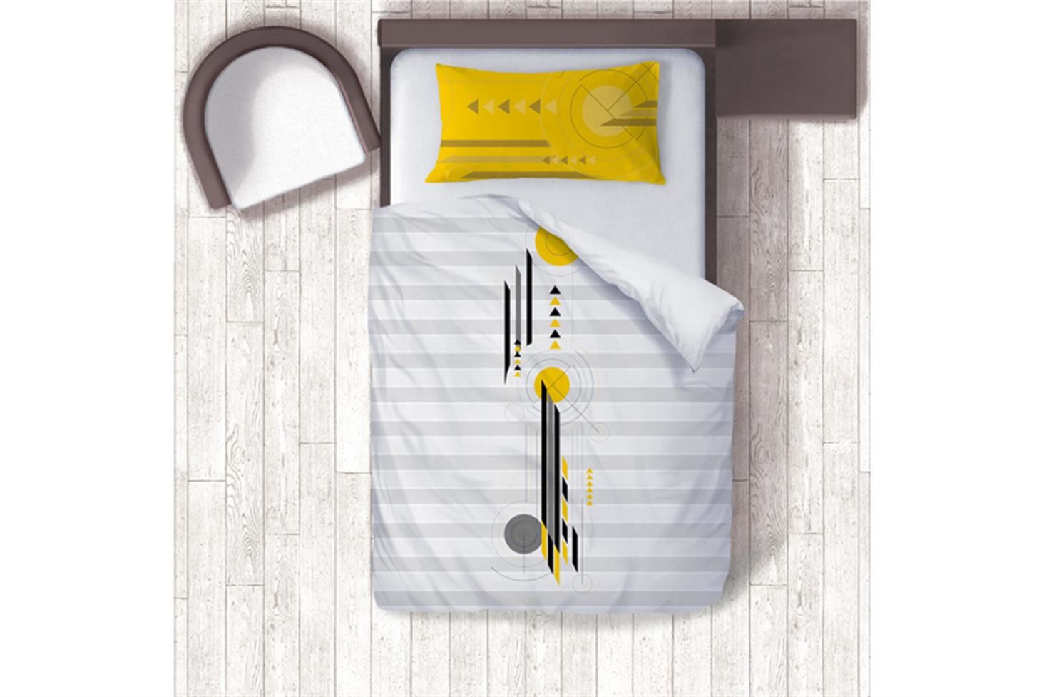 Relax Genç Odası Takımı Uyumlu Dijital Baskılı Nevresim Takımı