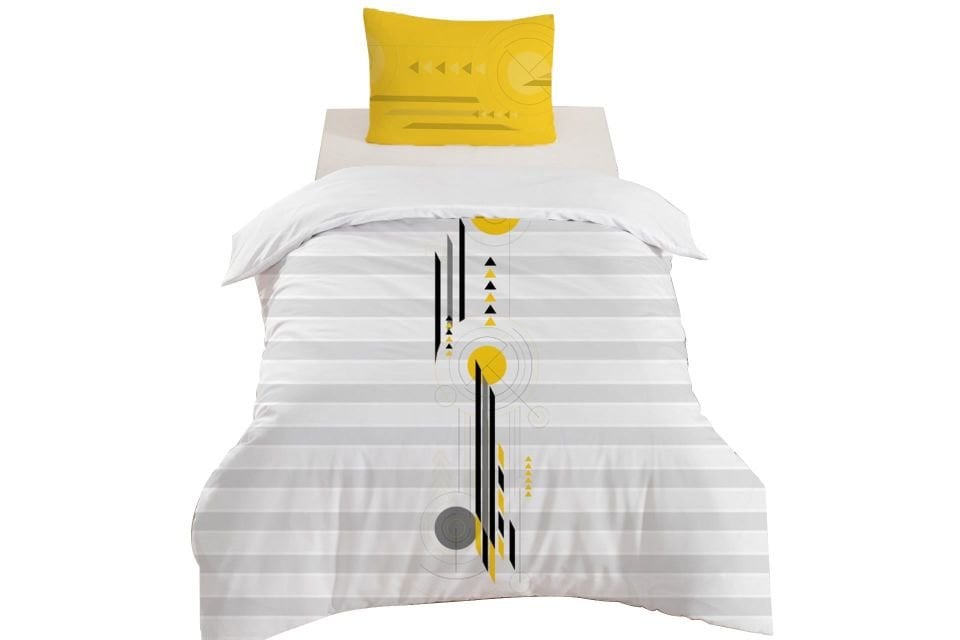 Relax Genç Odası Takımı Uyumlu Dijital Baskılı Nevresim Takımı