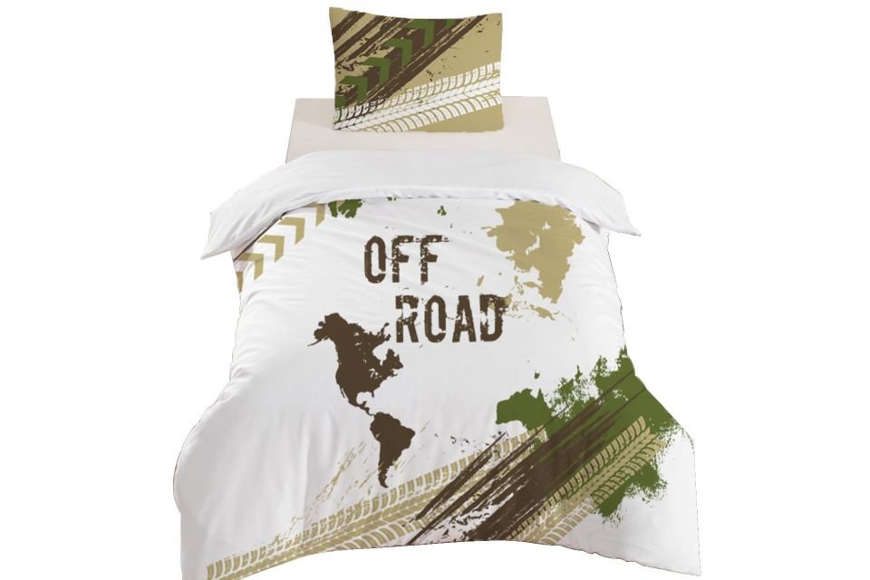 Offroad Çocuk Odası Takımı Uyumlu Dijital Baskılı Nevresim Takımı