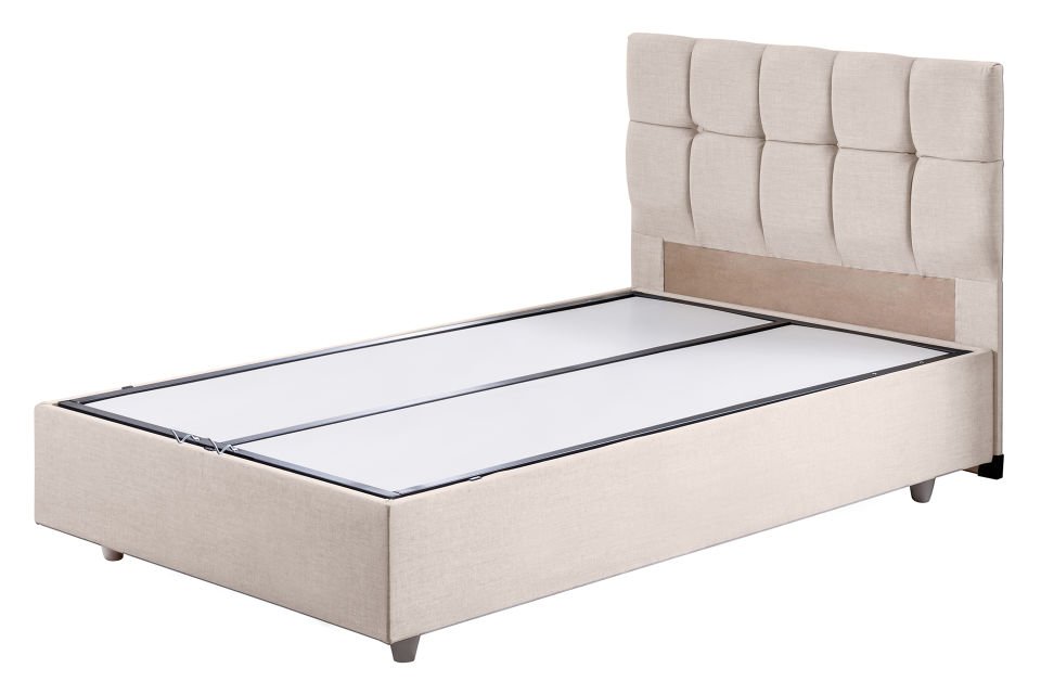 Berlin Baza Başlık Comfort Yatak Seti 120 x 200 - Krem