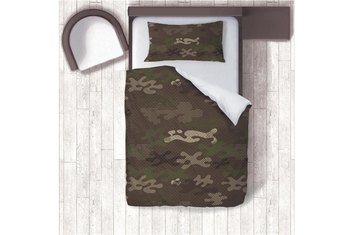 Elit Genç Odası Takımı Uyumlu Dijital Baskılı Nevresim Takımı