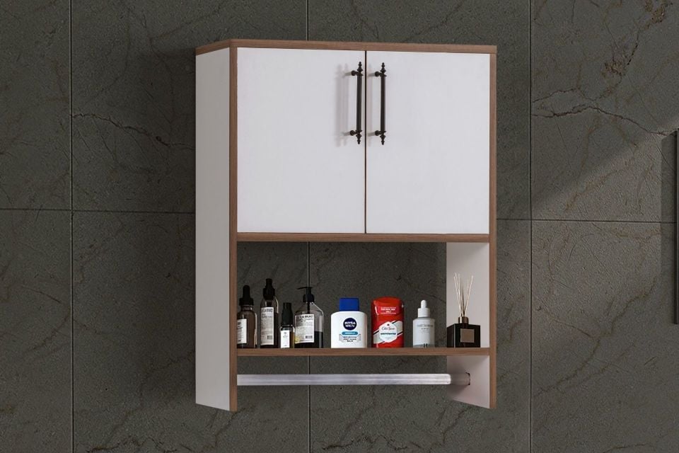 Blesk Lavabo Üstü Kapaklı Dolap