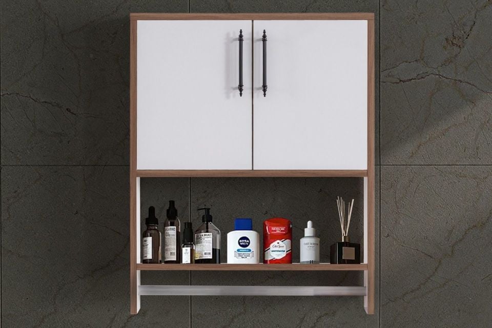 Blesk Lavabo Üstü Kapaklı Dolap