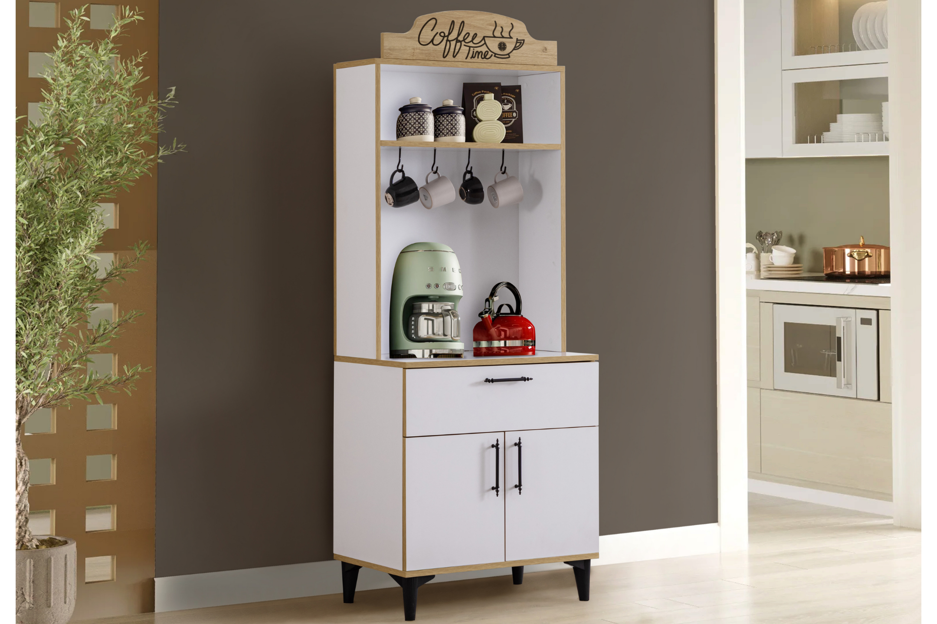 Blesk Taçlı Kahve Köşesi