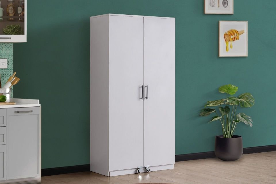 Blesk 2 Kapaklı Büyük Erzak Kiler Dolabı