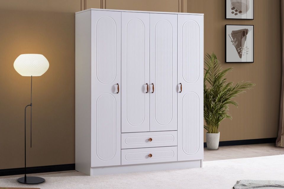 Gloria 4 Kapaklı Dolap