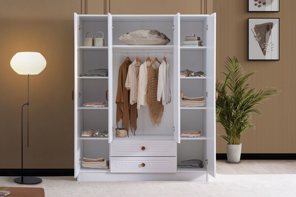 Gloria 4 Kapaklı Dolap