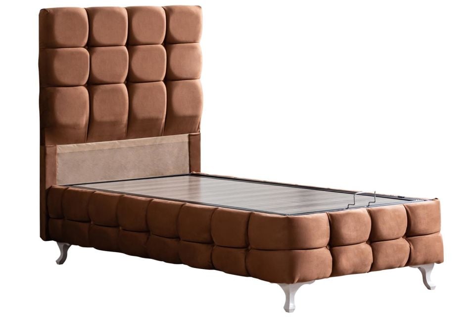 Duke Lux Baza Başlık Seti 90 x 200 - Açık Kahve