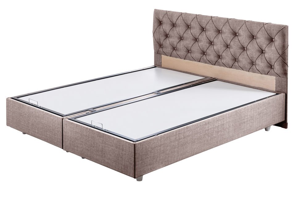 Eylül Baza Başlık Seti 150 x 200 - Kahve