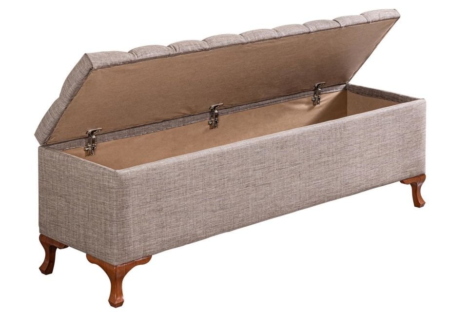 Yatak Ucu Pufu, Luna Bench, Sandıklı Ayakucu Pufu 40x50x140