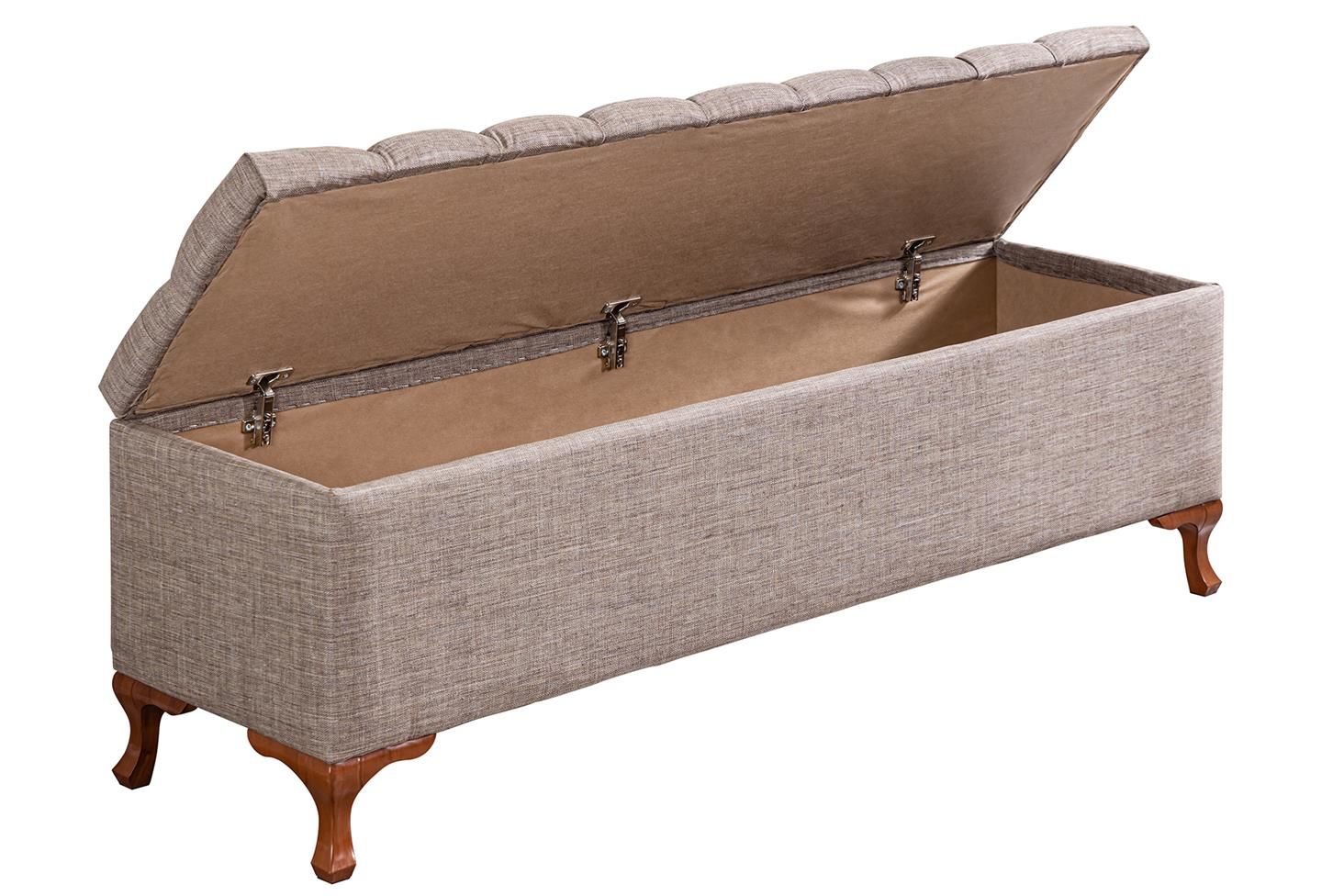 Yatak Ucu Pufu, Luna Bench, Sandıklı Ayakucu Pufu 40x50x150