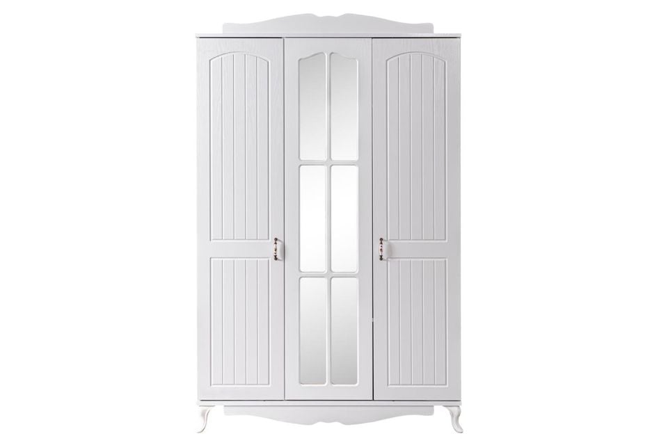 Su 3 Kapaklı Aynalı Dolap