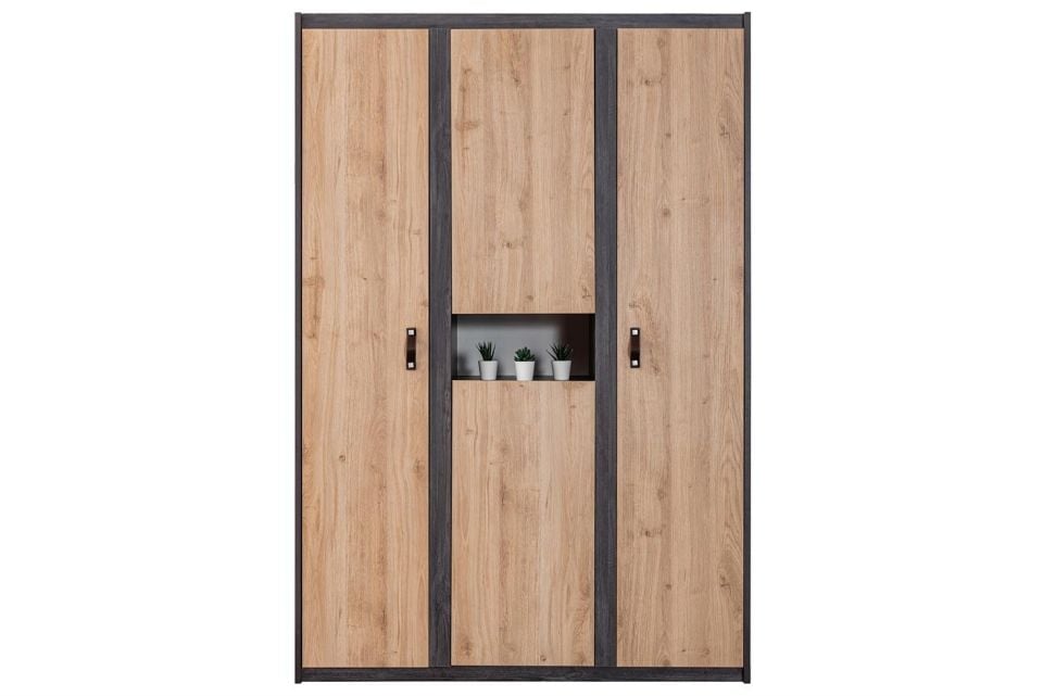 Doğa 3 Kapaklı Dolap