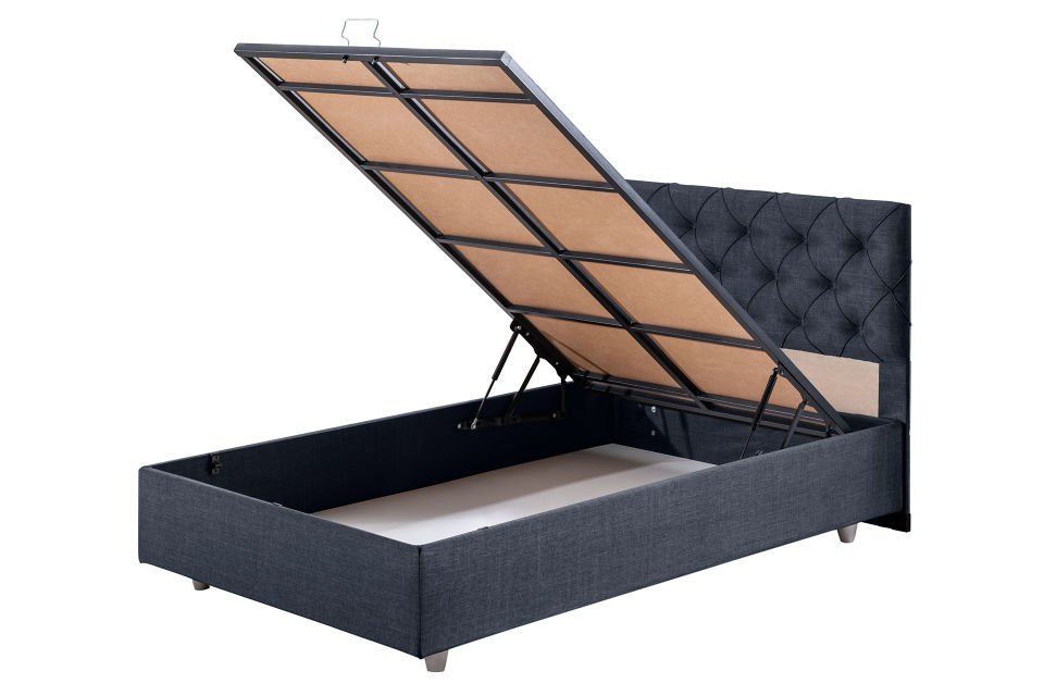 Eylül Baza Başlık Comfort Yatak Seti 100 x 200 - Lacivert
