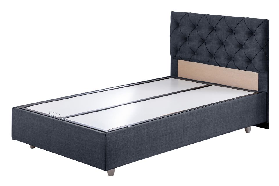 Eylül Baza Başlık Comfort Yatak Seti 100 x 200 - Lacivert