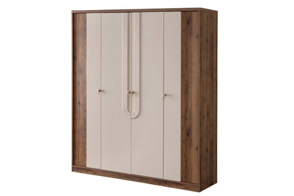 Megan 4 Kapaklı Dolap