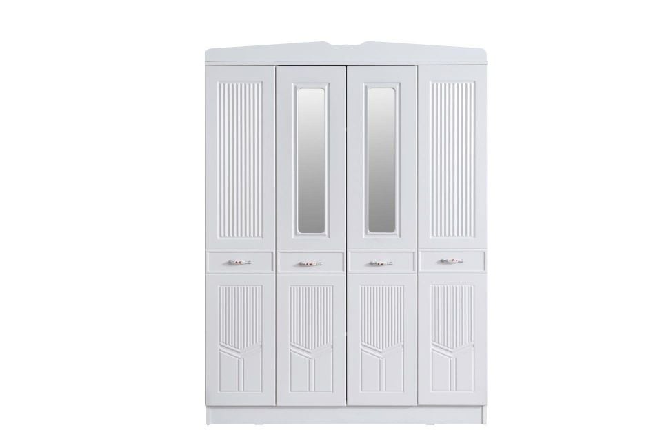 Cunda 4 Kapaklı Dolap