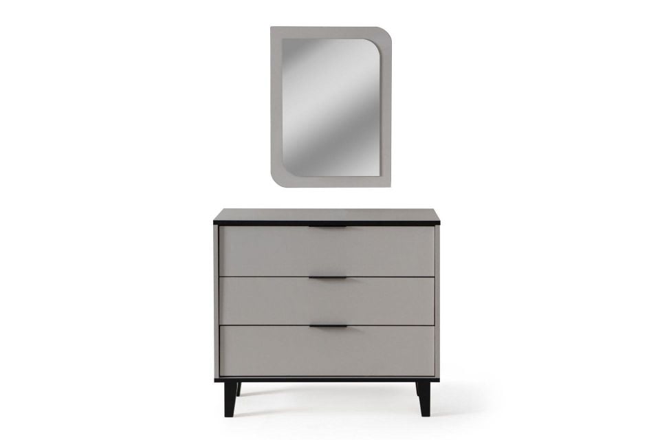 Bali Çekmeceli Aynalı Şifonyer