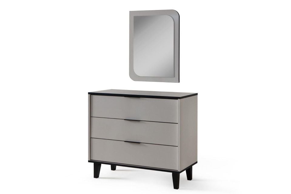 Bali Çekmeceli Aynalı Şifonyer