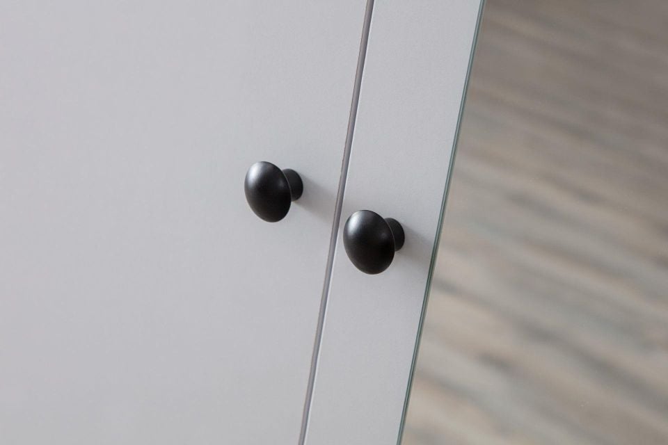 Bianca 3 Kapaklı Aynalı Dolap