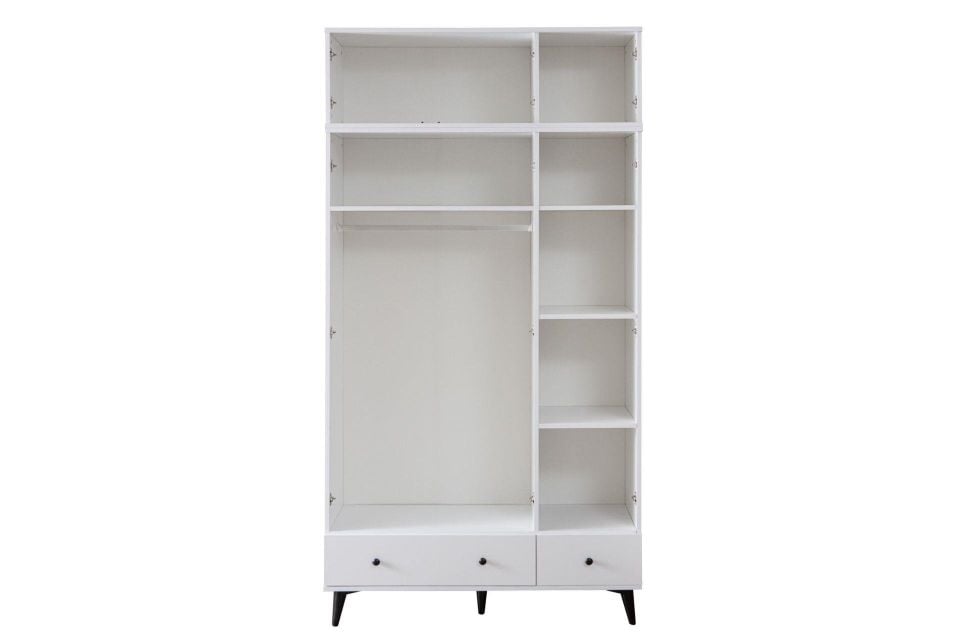 Bianca 3 Kapaklı Aynalı Dolap ve Yüklük