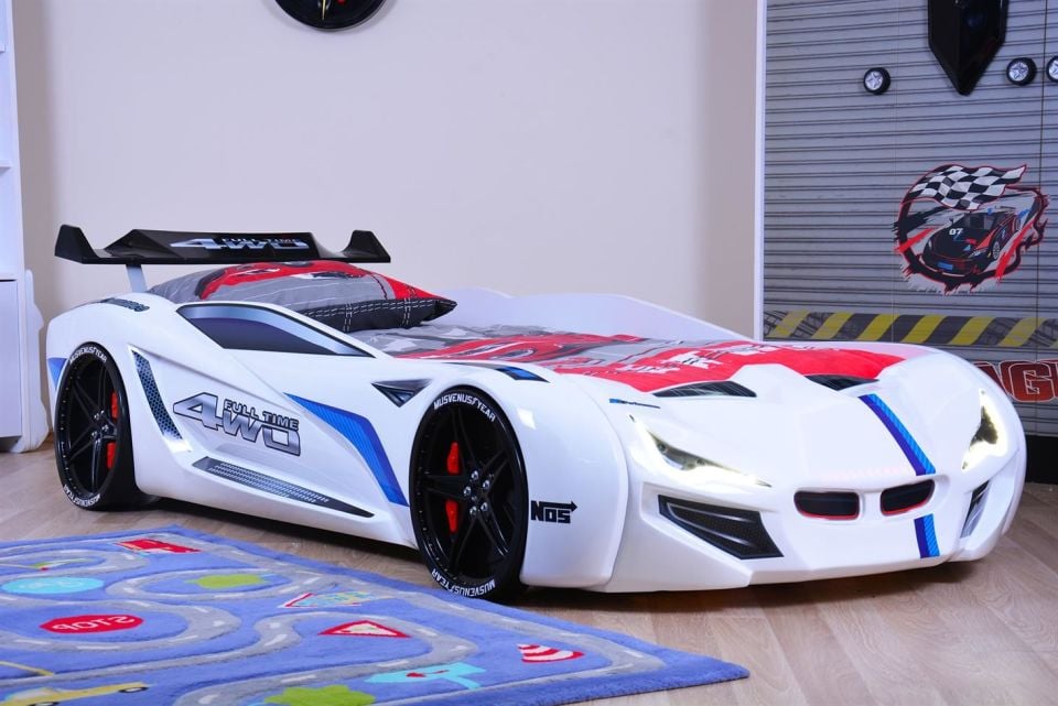 Mercedes Arabalı Yatak Rüzgarlıklı Kumandalı